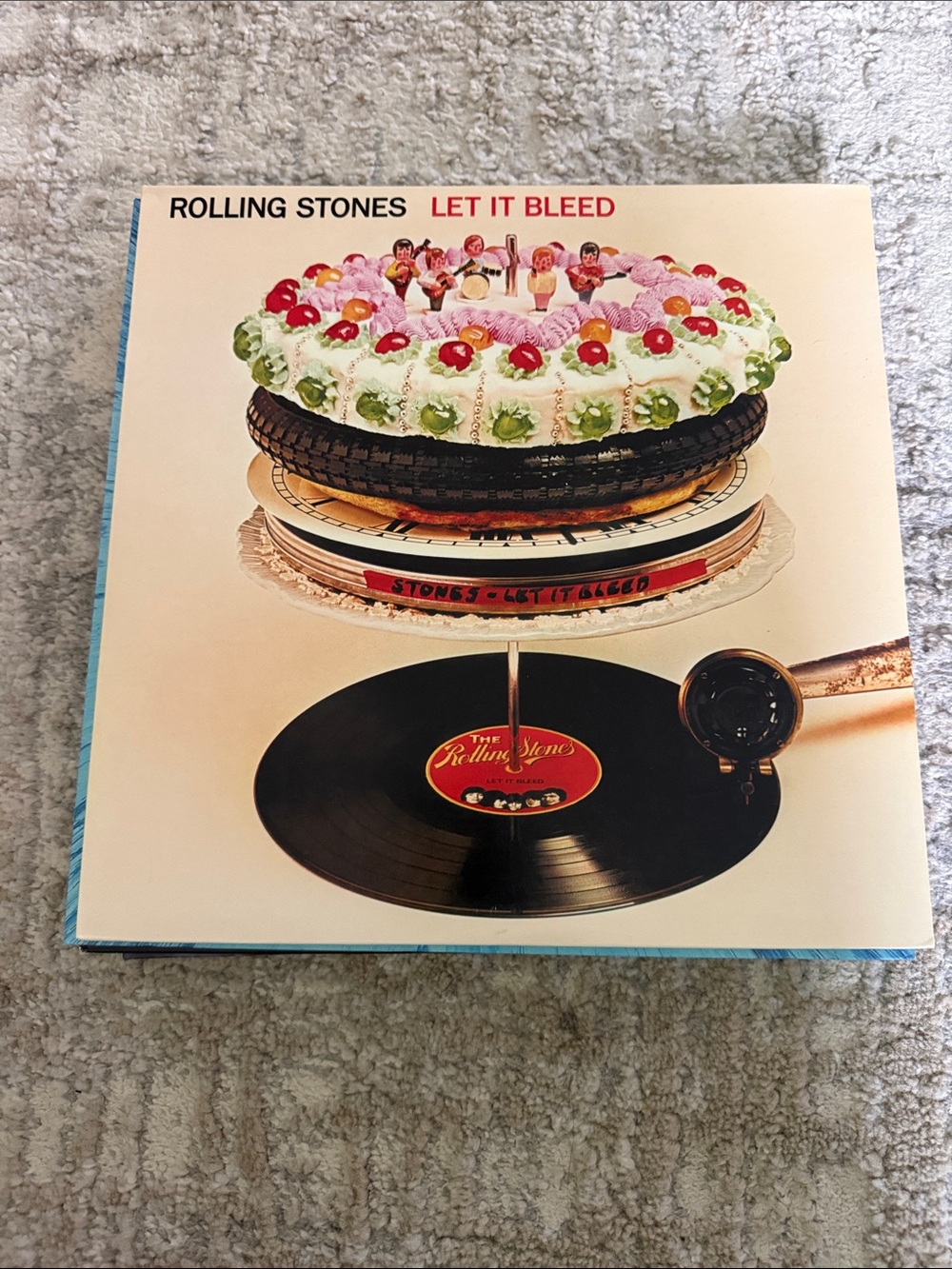 The Rolling Stones Cream Vinyl Album